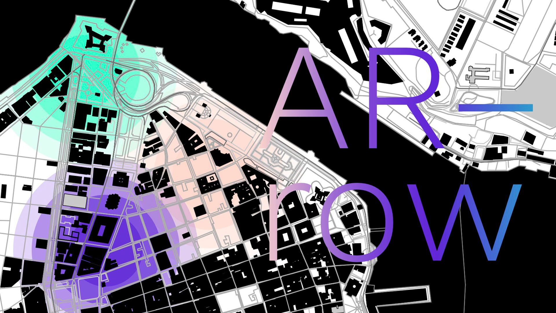 AR arrow navigation app
